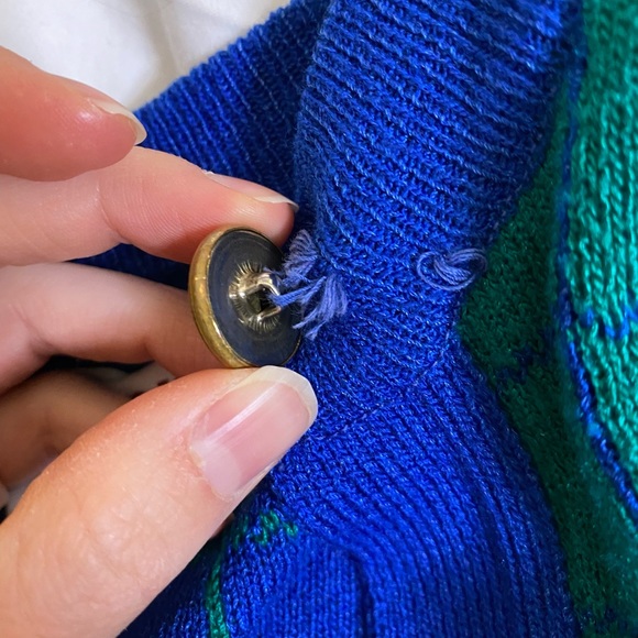 [VINTAGE] LAURA BY ALYZIA KNIT SWEATER - Picture 2 of 9